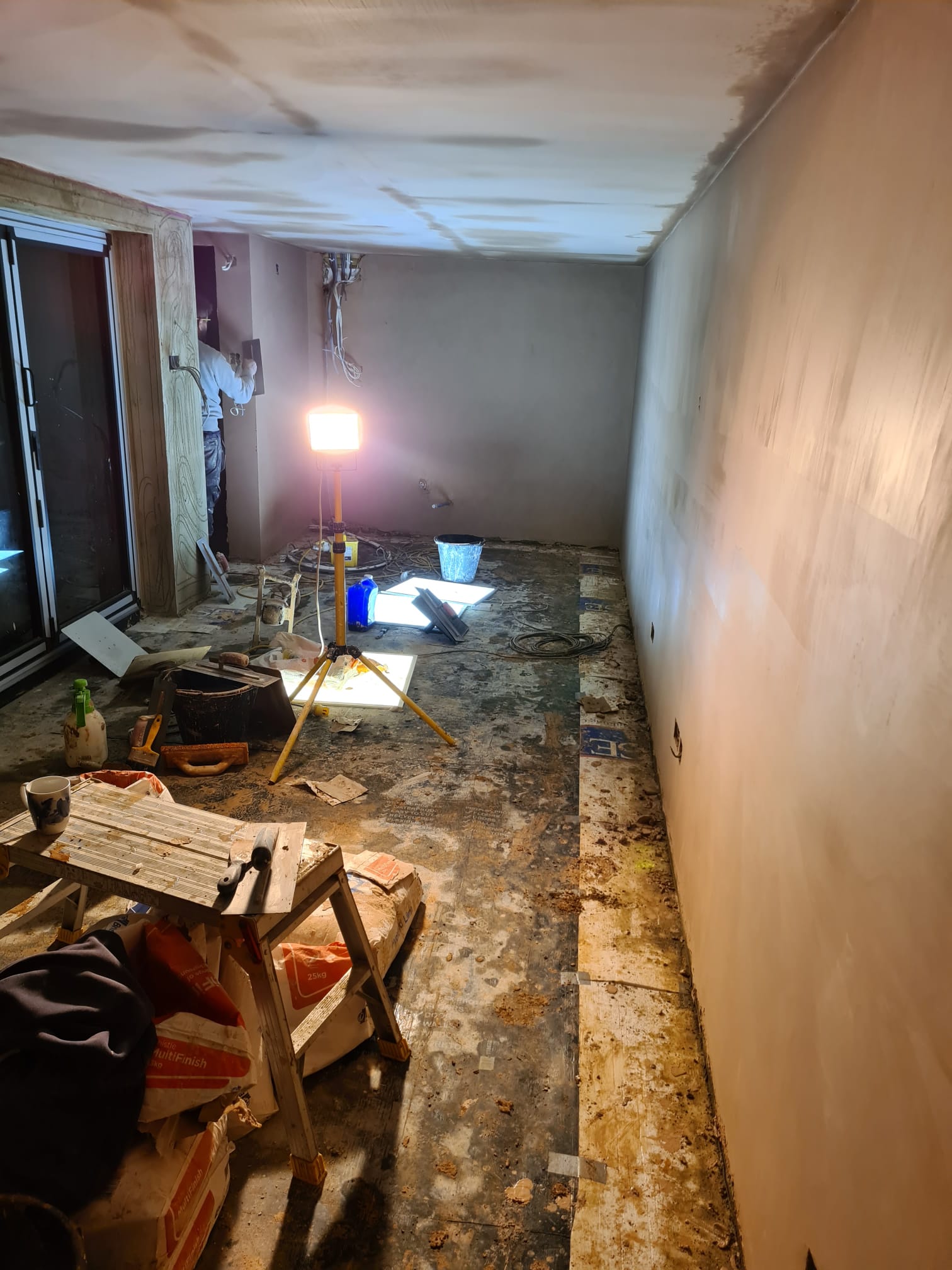 Loft Conversion Interior Plastering in Tonbridge Kent