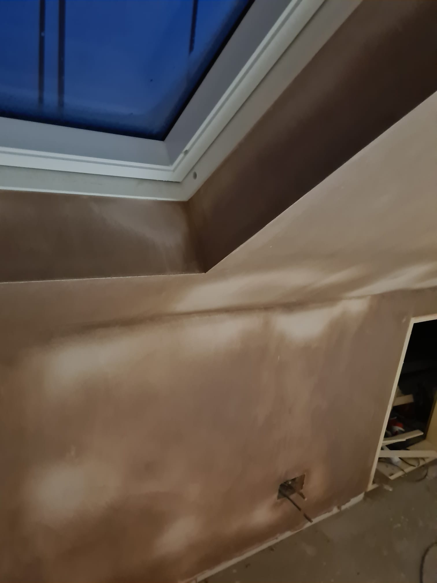 Loft Conversion Interior Plastering in Tonbridge Kent