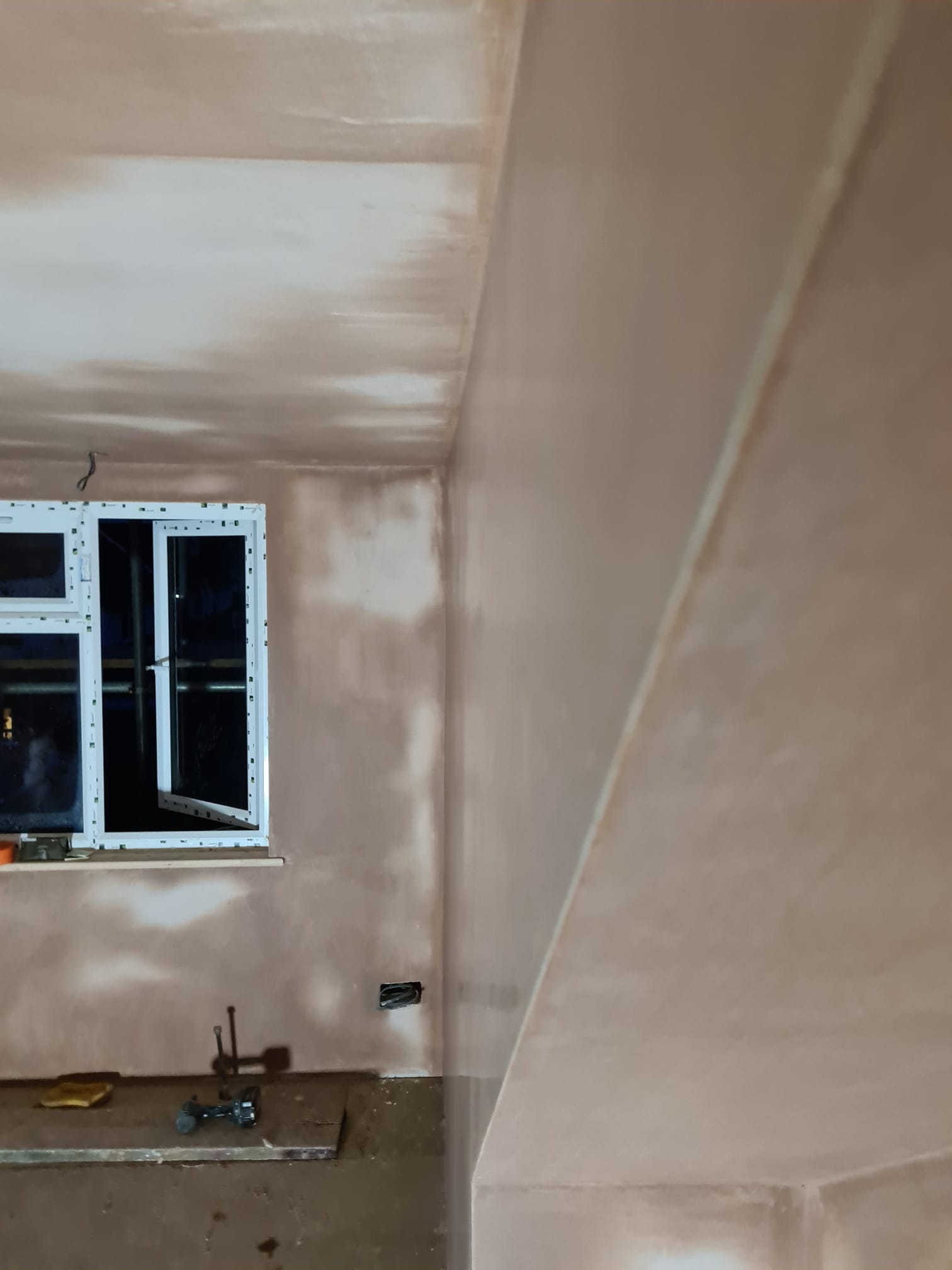 Loft Conversion Interior Plastering in Tonbridge Kent