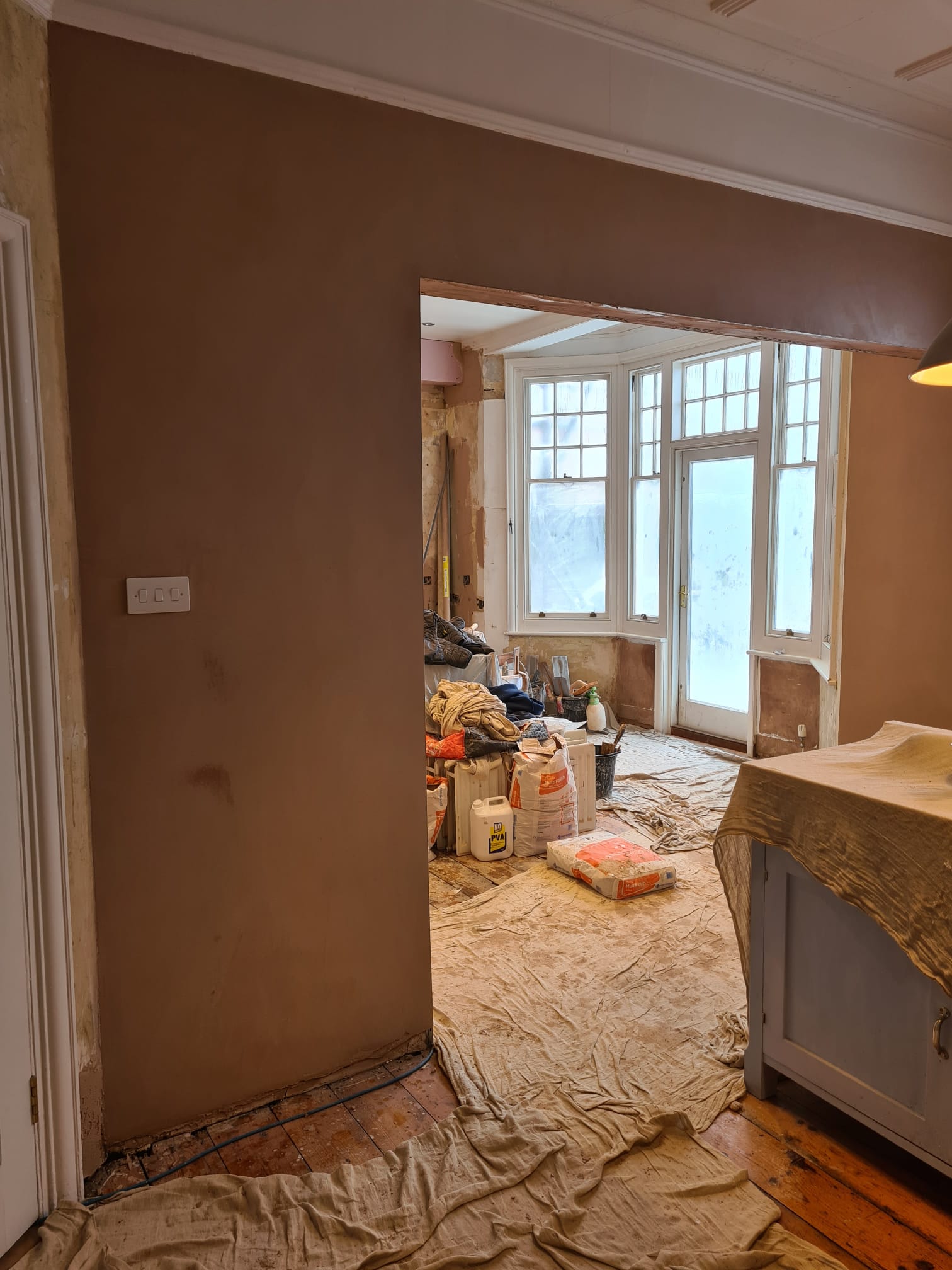 Interior Plastering completed by South East Plastering