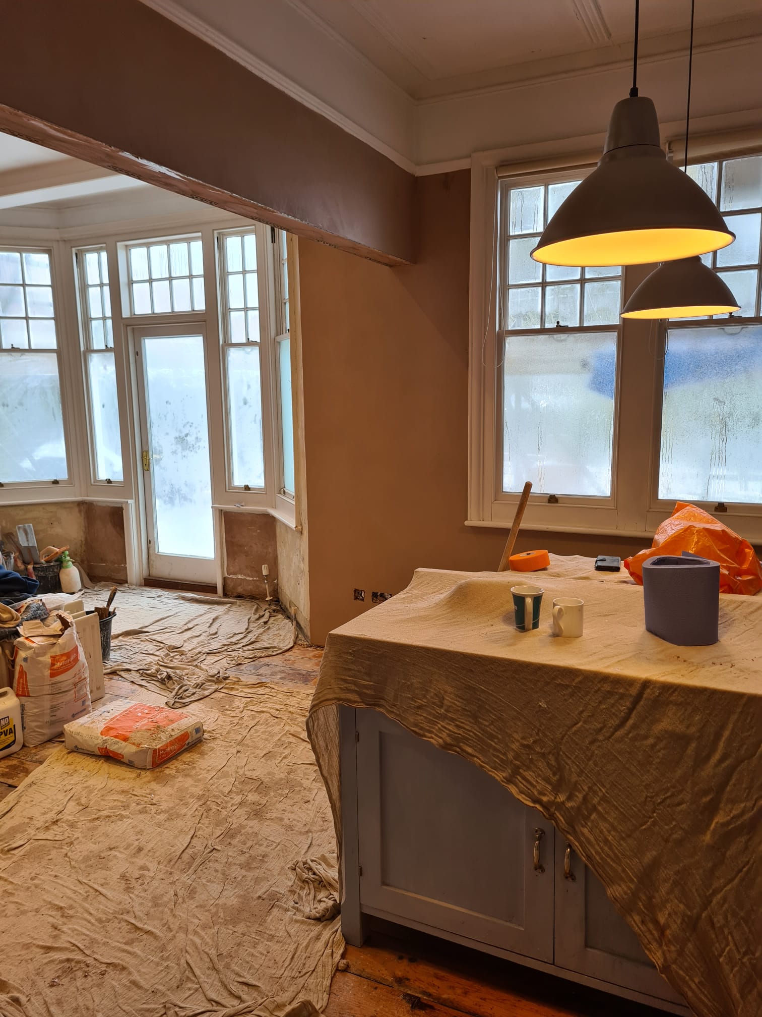 Interior Plastering completed by South East Plastering