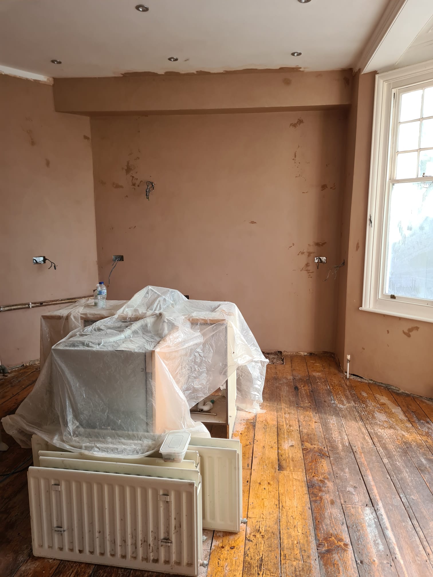 Interior Plastering completed by South East Plastering