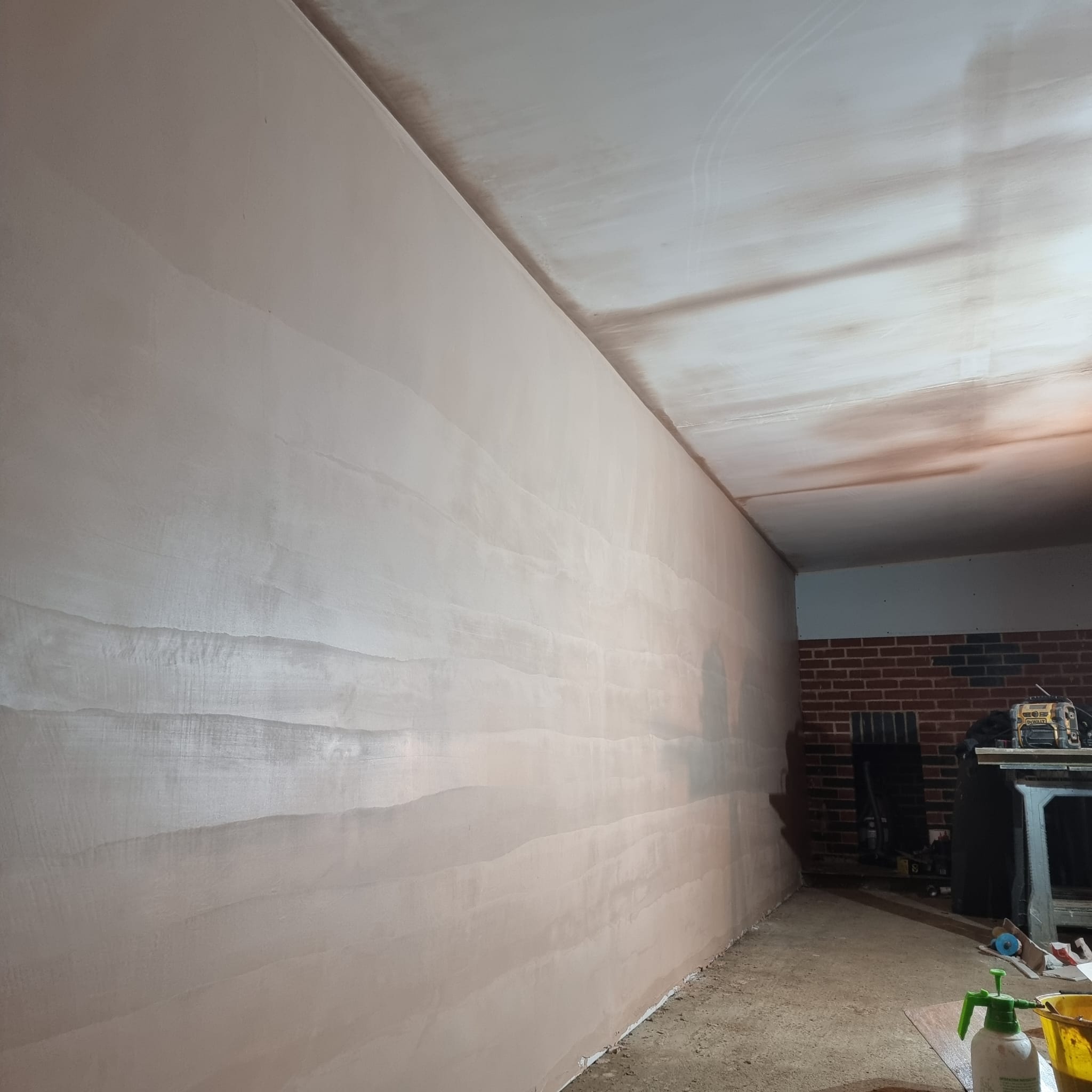 Plaster Board & Skimmeing Garage Conversion Marden, Kent