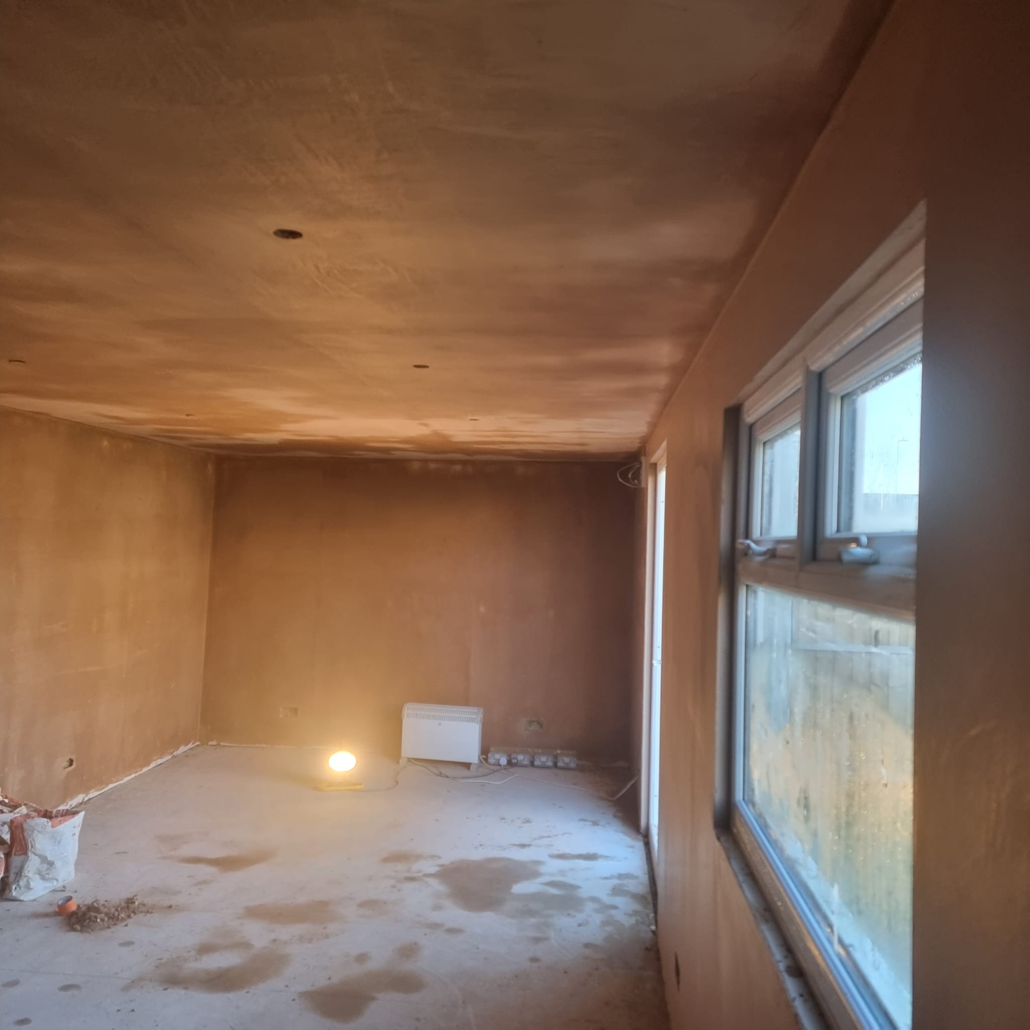 Plaster Board & Skimmeing Garage Conversion Marden, Kent
