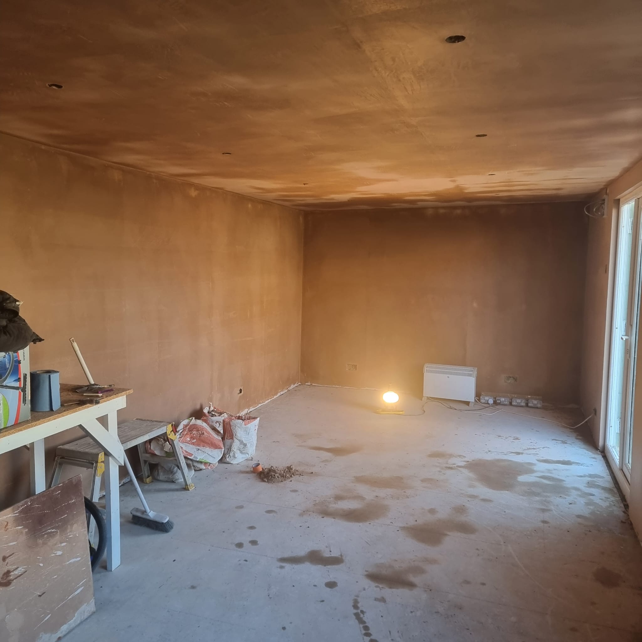 Plaster Board & Skimmeing Garage Conversion Marden, KentSittingbourne, Kent