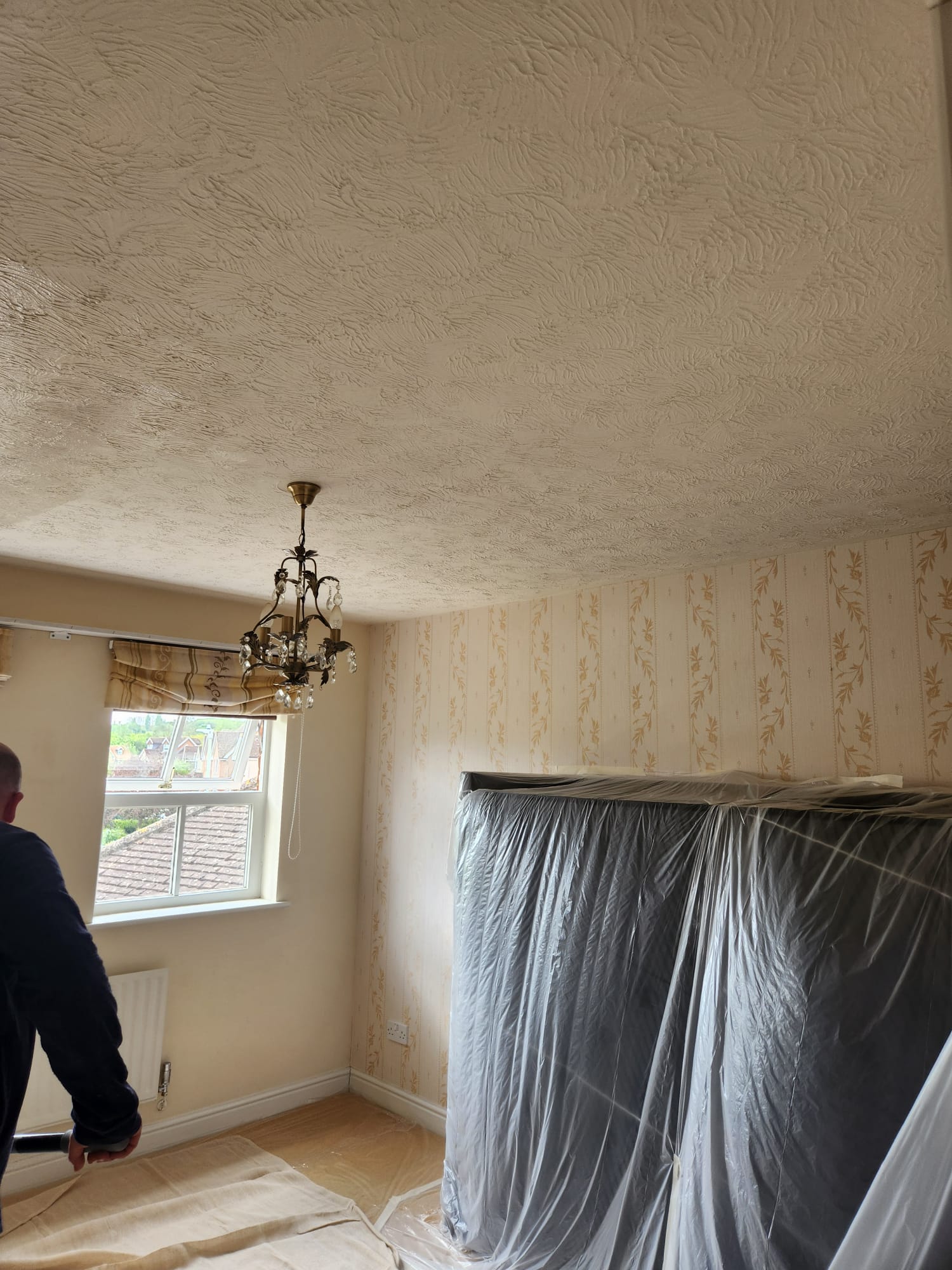 Plastered Ceilings Covering Textured Artex Whistable, Kent