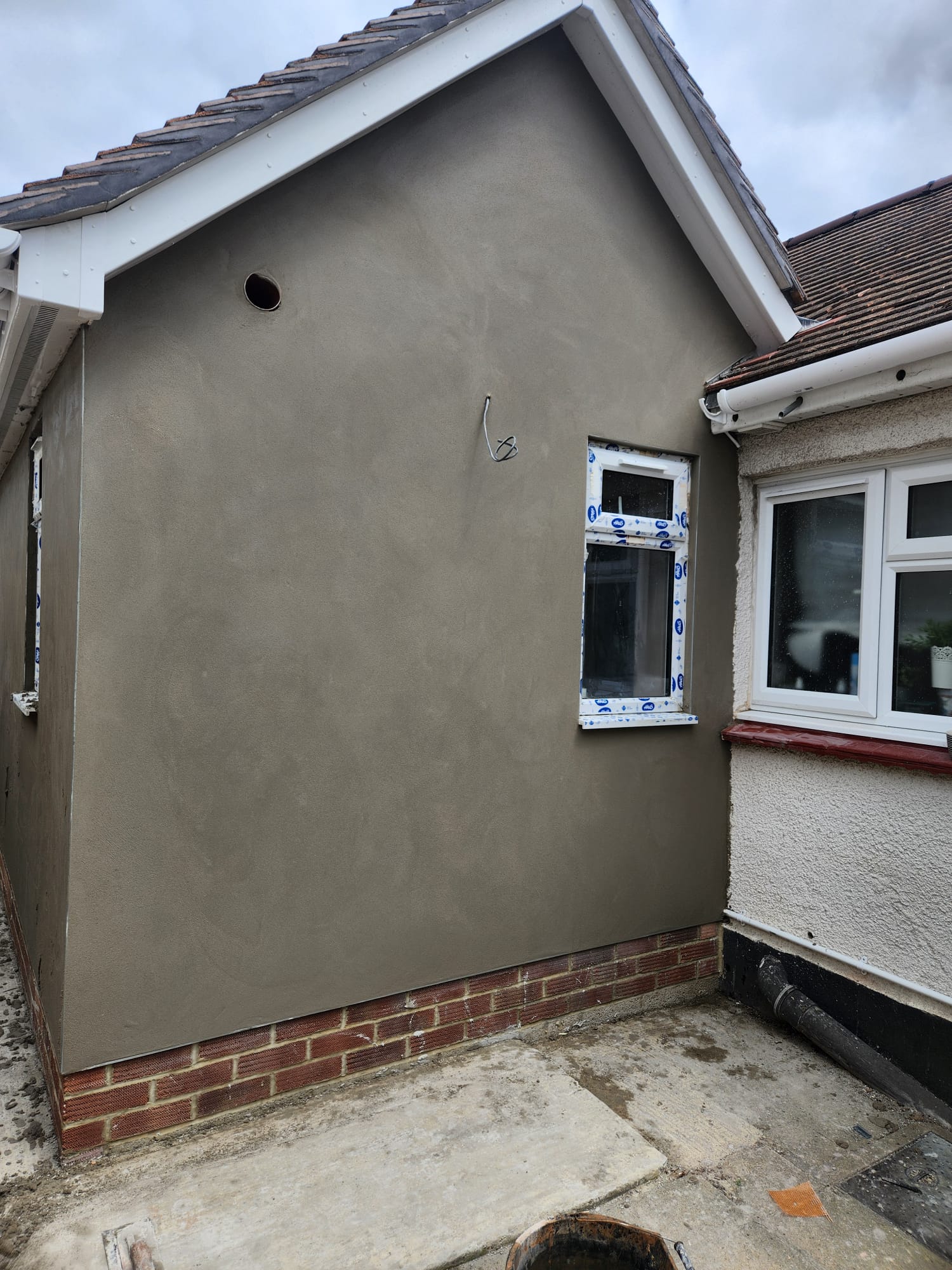 Rendering completed by South East Plastering