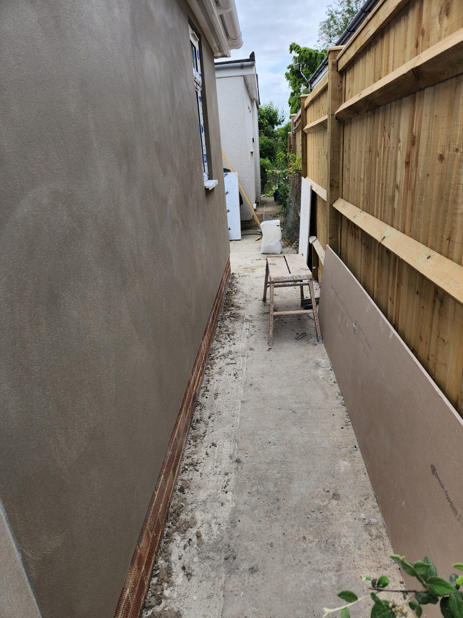 Rendering completed by South East Plastering