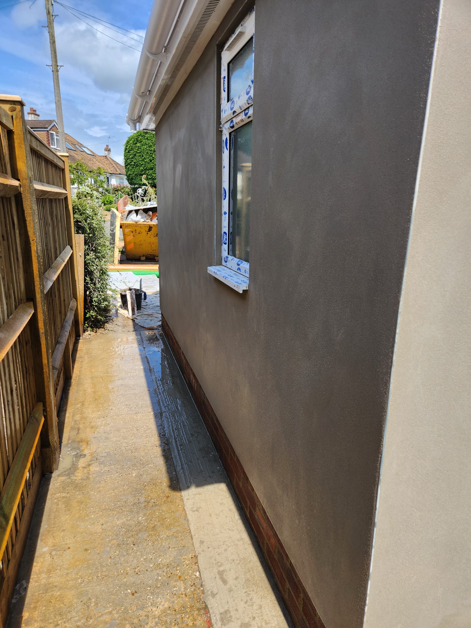 Rendering completed by South East Plastering