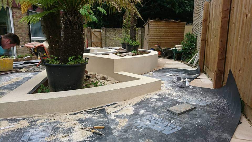 Rendering completed by South East Plastering