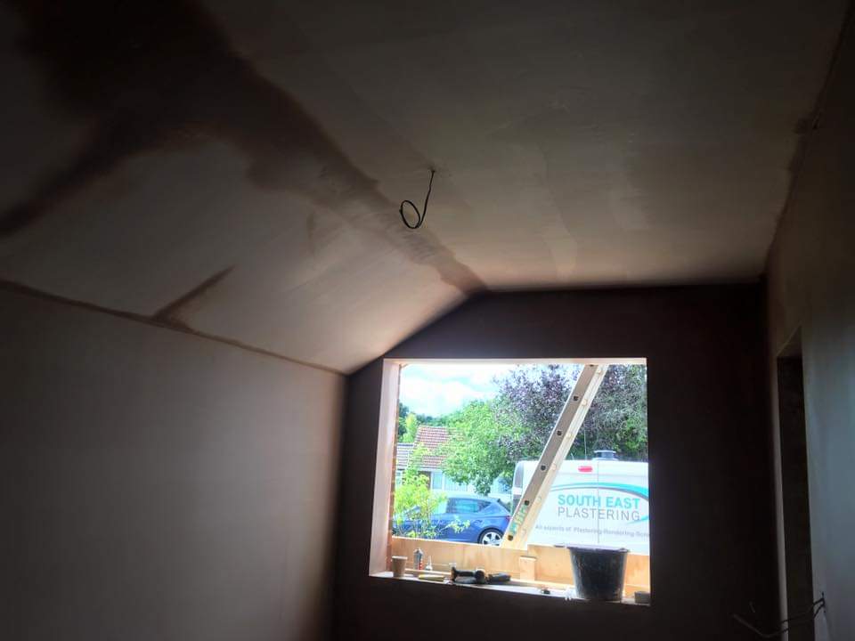 Plaster Board & Plastered Garage Conversion Canterbury, Kent
