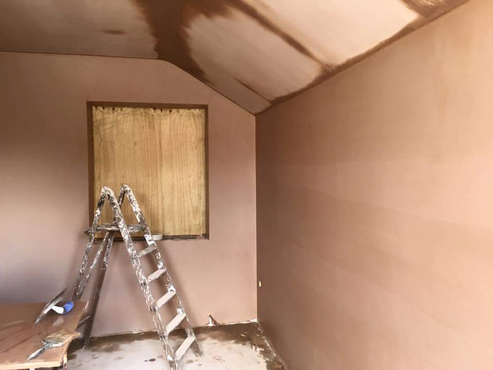 Plaster Board & Plastered Garage Conversion Canterbury, Kent